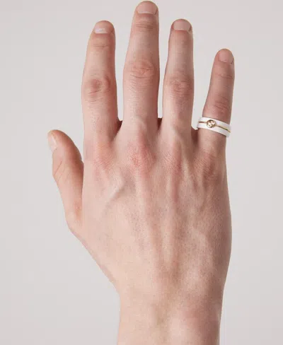 Gucci Interlocking Ring In Multi