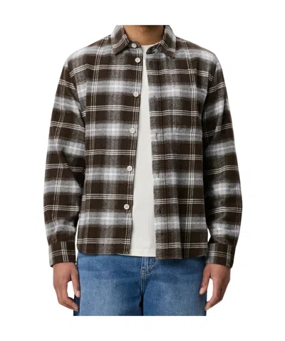 Les Deux Check Overshirt In Multi