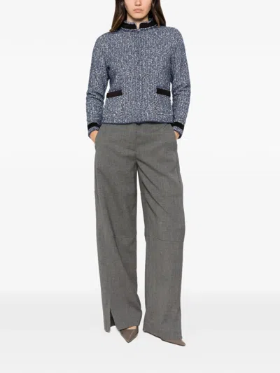 Neera Patch-pocket Jacket In White