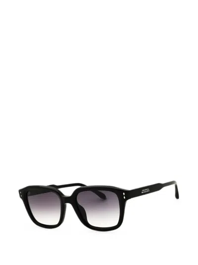Isabel Marant Rectangle-frame Sunglasses In Multi