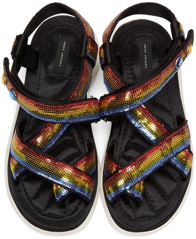 Shop Marc Jacobs Multicolor Comet Sport Sandals