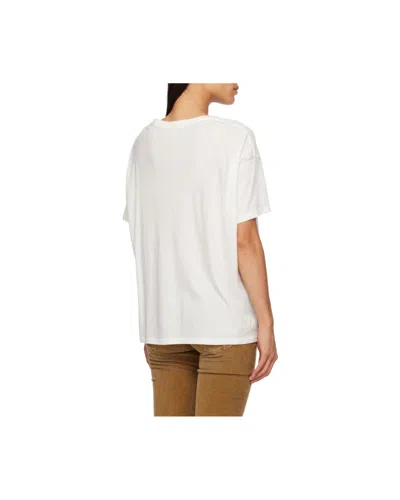 R13 Whatever 13 Printed Cotton And Cashmere-blend Jersey T-shirt In White
