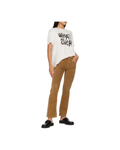 R13 Whatever 13 Printed Cotton And Cashmere-blend Jersey T-shirt In White