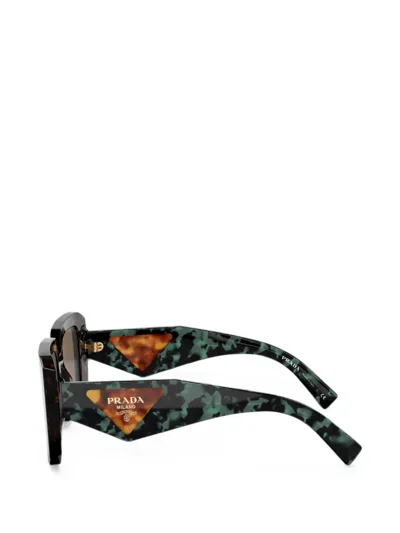 Prada Square-frame Sunglasses In Brown