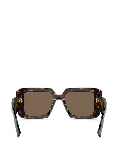 Prada Square-frame Sunglasses In Brown