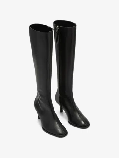 Aeyde Catherine Zip-up Tall Boots In Multi