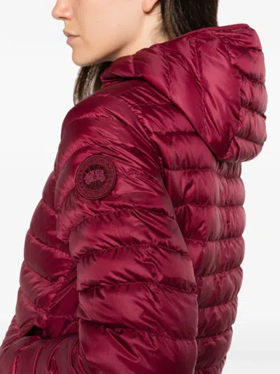 Canada Goose Aethera Puffer Jacket In Red
