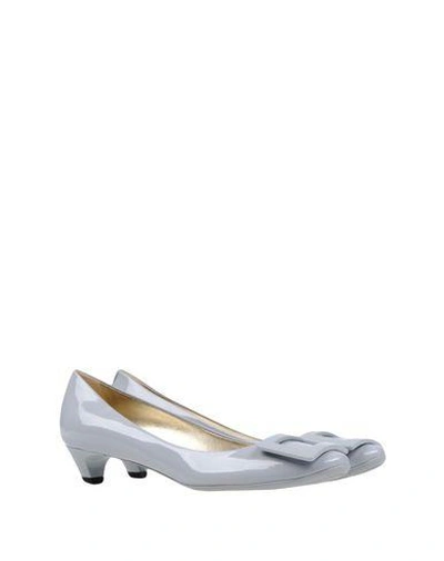 Shop Roger Vivier In Light Grey