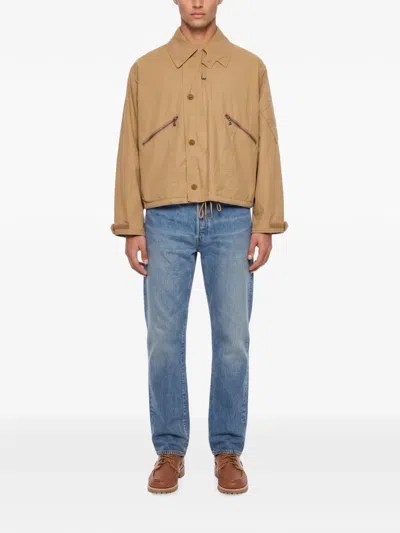 Levi's Blue Tab Pilot Jacket In Brown