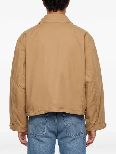Levi's Blue Tab Pilot Jacket In Brown