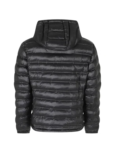 Blauer Zip-up Padded Jacket In Black