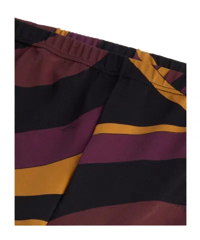 Pucci Iride Print Footed Tights In Multi
