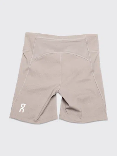 On X Erewh Logo-print Compressi Shorts In Neutral