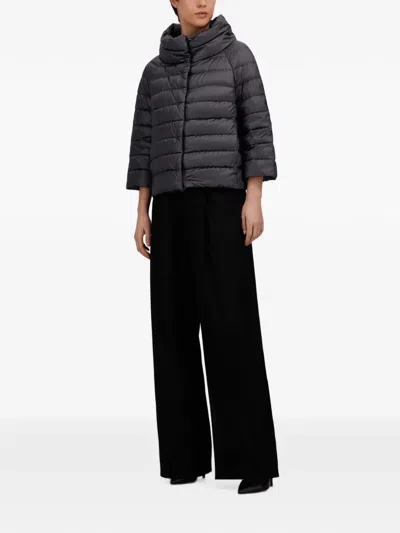 Herno Sofia Quilted Jacket In Black