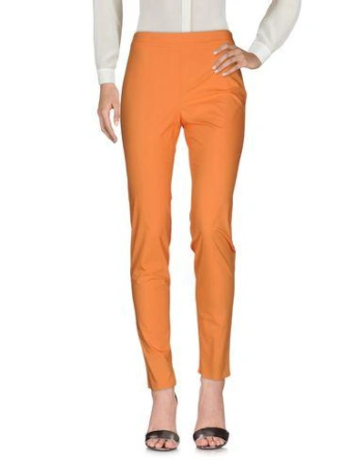 Shop Red Valentino Casual Pants In Orange