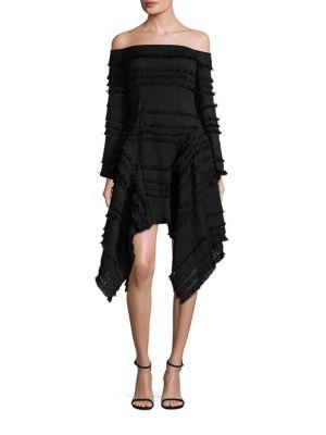 thurley freya fringe dress