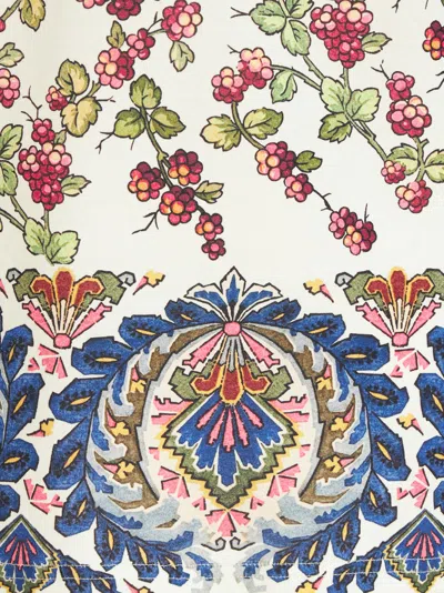 Etro T-shirt With Berry Pattern In Multi