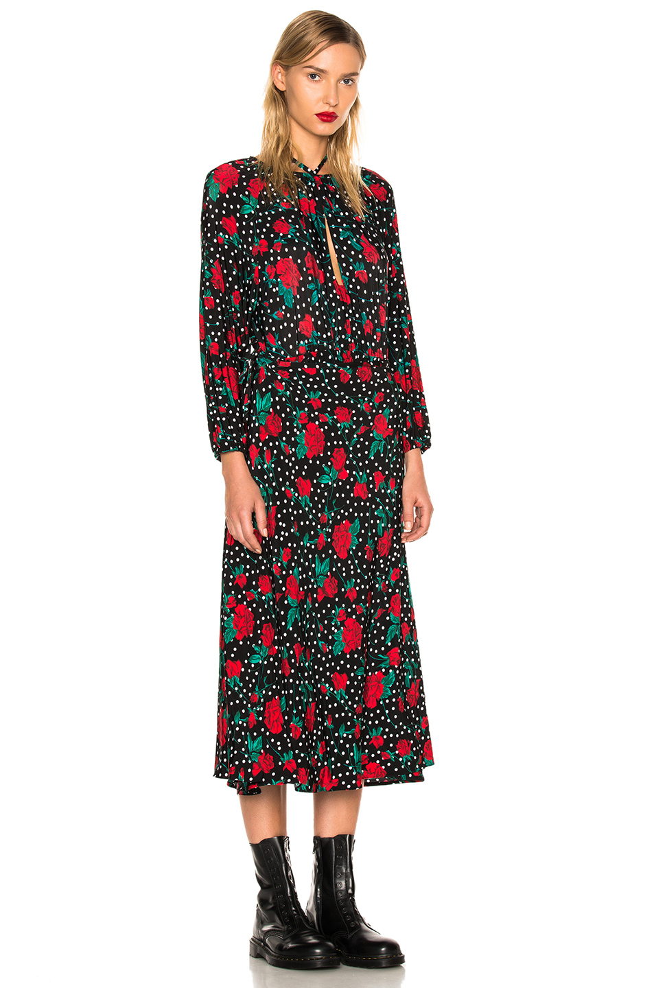 polka dots and floral