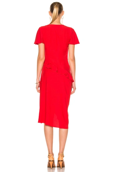 Shop Altuzarra Mesilla Dress In Red