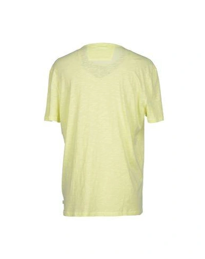 Shop John Varvatos T-shirt In Light Yellow