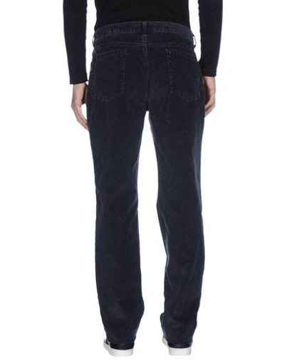 Shop John Varvatos Casual Pants In Dark Blue