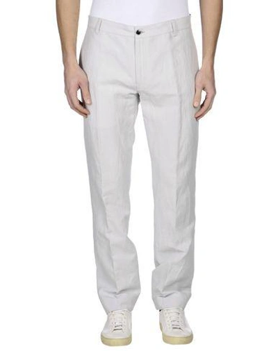 Shop John Varvatos Casual Pants In Light Grey