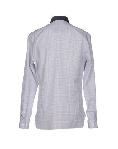 Shop John Varvatos Patterned Shirt In White