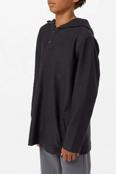 O'neill Boy's Bavaro Solid Poncho In Black