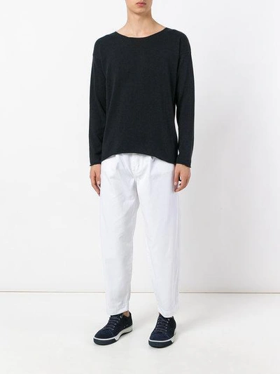 Shop Société Anonyme 'summer Jap Boy' Trousers In White