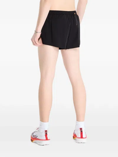 Soar Split Shorts In Black