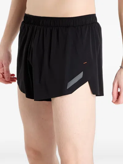 Soar Split Shorts In Black