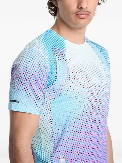 Soar Tech Printed T-shirt In Blue