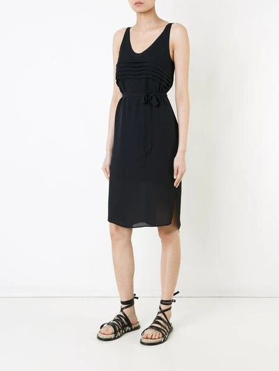 Shop Alexander Wang T Textured Panel Dress