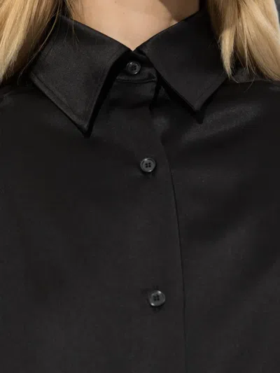 Balmain Oversized Silk Shirt In Multi