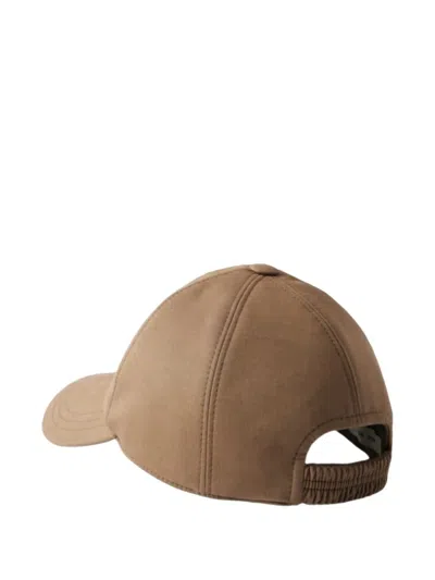 The Row Elasticated-strap Baseball Cap In Neutrals