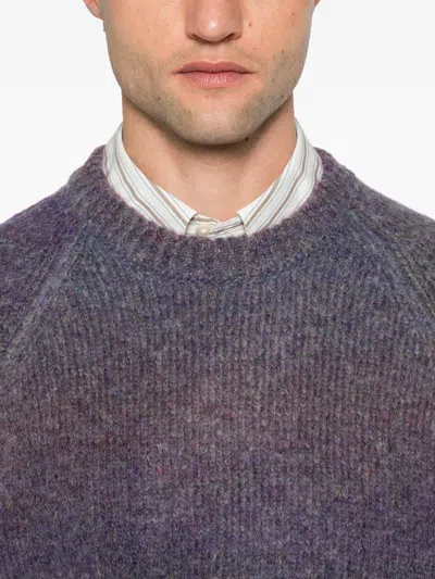 Les Deux Gradient-effect Raglan-sleeve Sweater In Multi