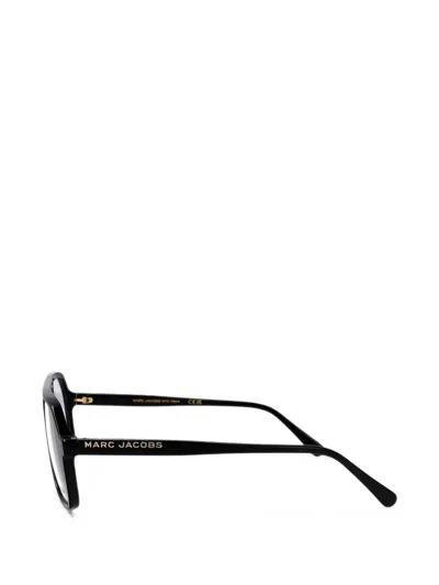 Marc Jacobs Pilot-frame Glasses In Black