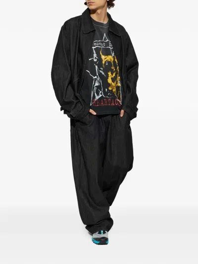 Represent Graphic-print T-shirt In Black