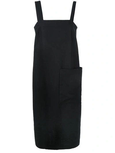 Shop Enföld Apron Dress In Black