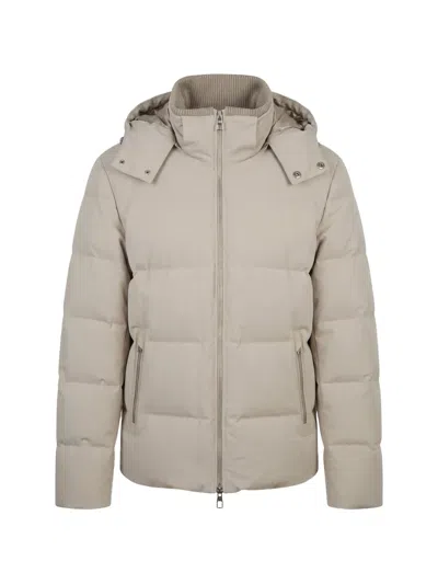 HOODED PADDED JACKET