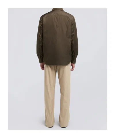 Aspesi Patch-pocket Shirt Jacket In Brown