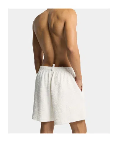 Dsquared2 Drawstring Shorts In Neutral