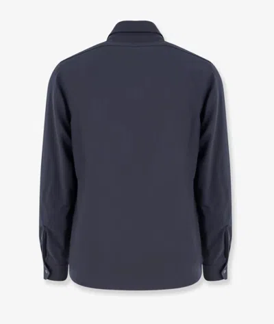Aspesi Overshirt In Blue