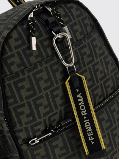 Fendi Backpack Men In Black