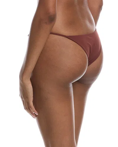 Anemos String Tie Bikini Bottom In Brown