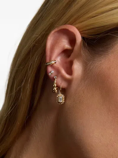 Zoë Chicco Diamond Stud Earrings In Multi