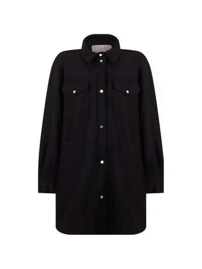 BUTTON-UP WOOL OVERSHIRT