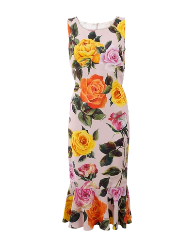 Shop Dolce & Gabbana Floral Dress