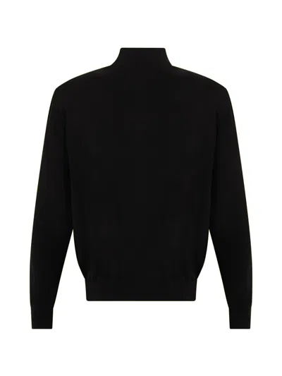 Fedeli Zip-up High-neck Jacket In Multi