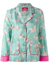 F.R.S FOR RESTLESS SLEEPERS butterfly print blouse,DRYCLEANONLY